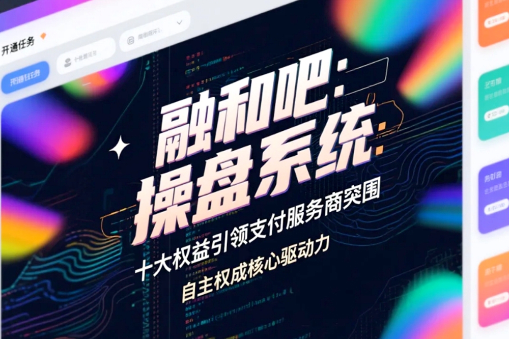 融和吧操盘系统：十大权益引领支付服务商突围，自主权成核心驱动力